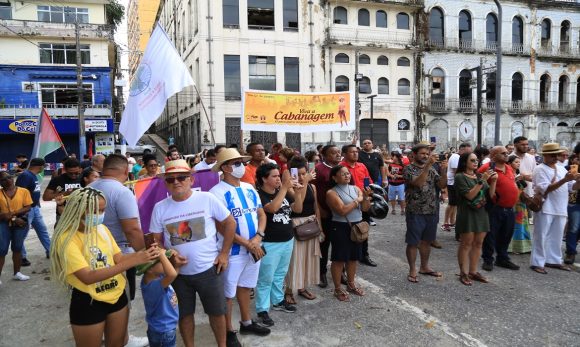 Ato lembra Revolução da Cabanagem em Belém