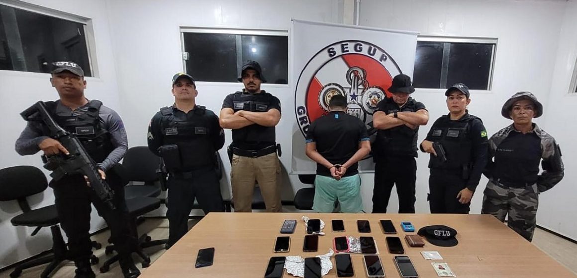 Agentes de segurança da Base Fluvial apreendem mais de 15 celulares roubados no Amapá