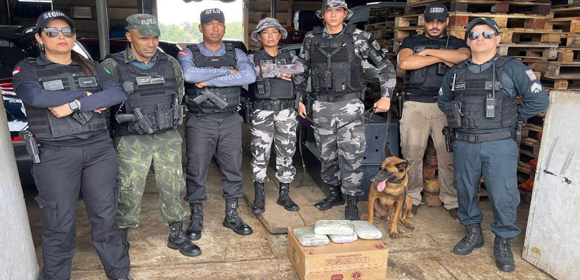 Em Breves, ação policial apreende mais de R$ 40 mil em drogas dentro de embarcação