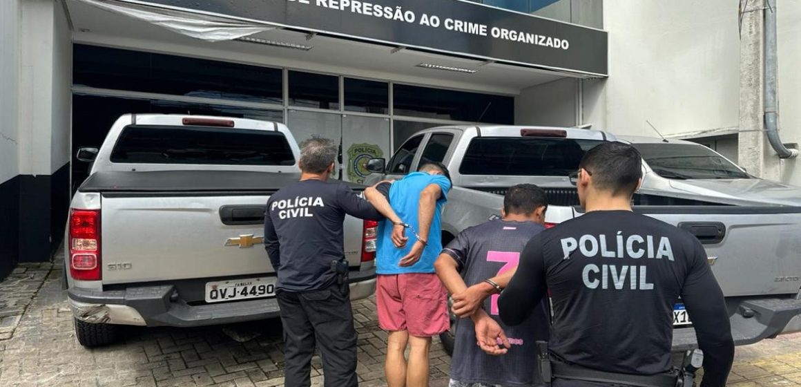 Em Belém, 2 homens são presos por roubo e extorsão com “sequestro relâmpago”