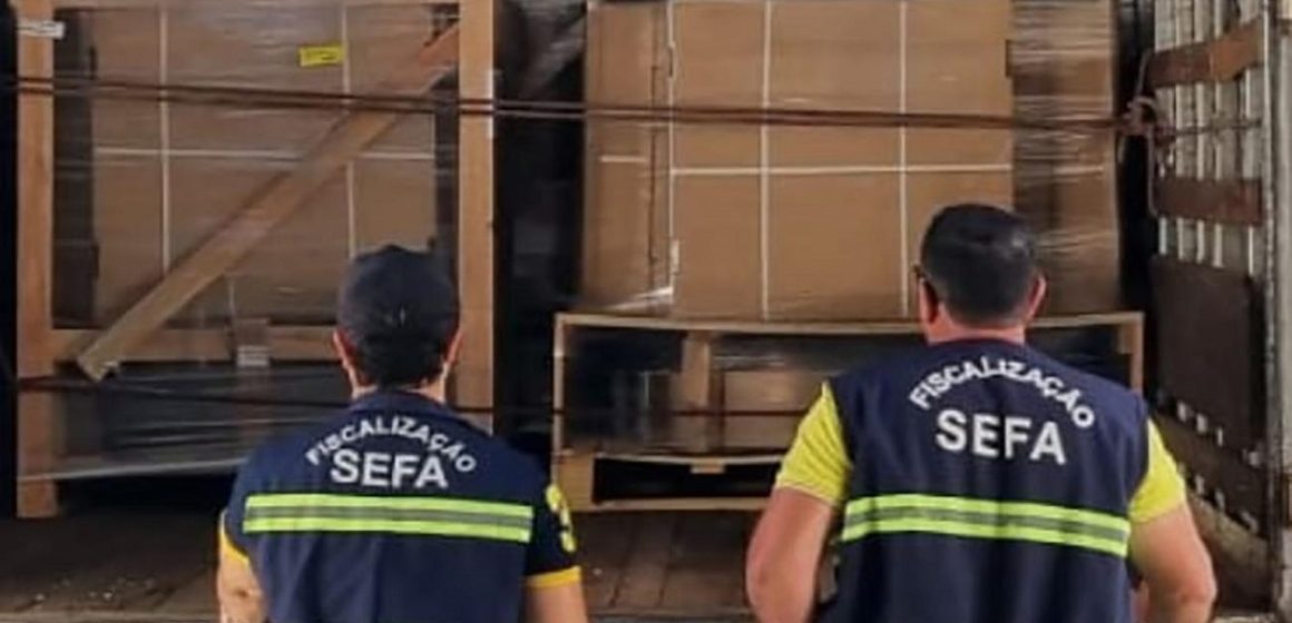 Fiscalização da Sefa apreende 2.100 antenas parabólicas em Dom Eliseu