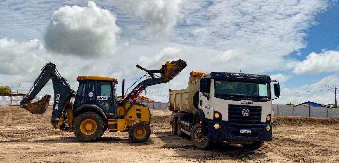 Obras de construção da nova Usina da Paz de Itaituba estão em ritmo acelerado