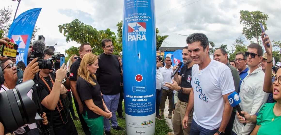Pará implanta Totens de segurança para atender chamados de urgência e emergência da população