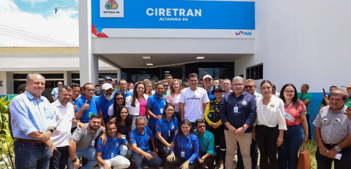 Altamira ganha nova Ciretran para atendimento de veículo e habilitação