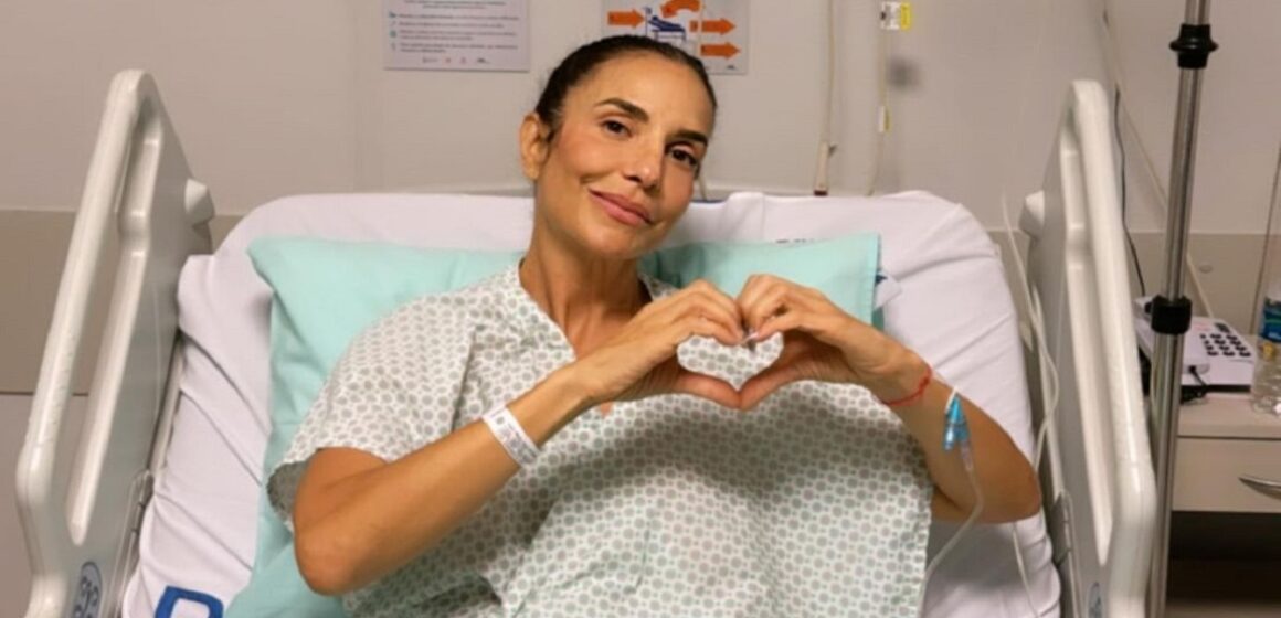 Ivete Sangalo é internada com pneumonia