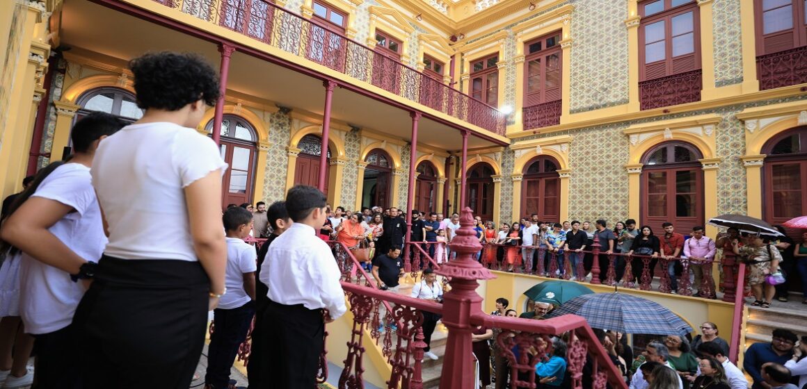 Palacete Pinho é entregue em Belém todo restaurado