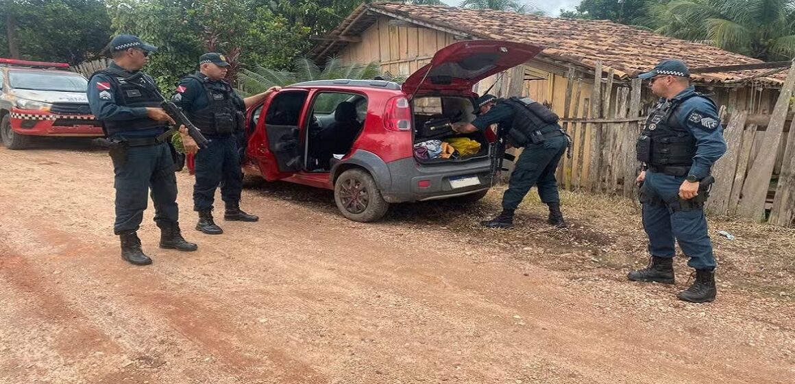 Em Marabá, policiais recuperam veículo roubado após perseguição na estrada