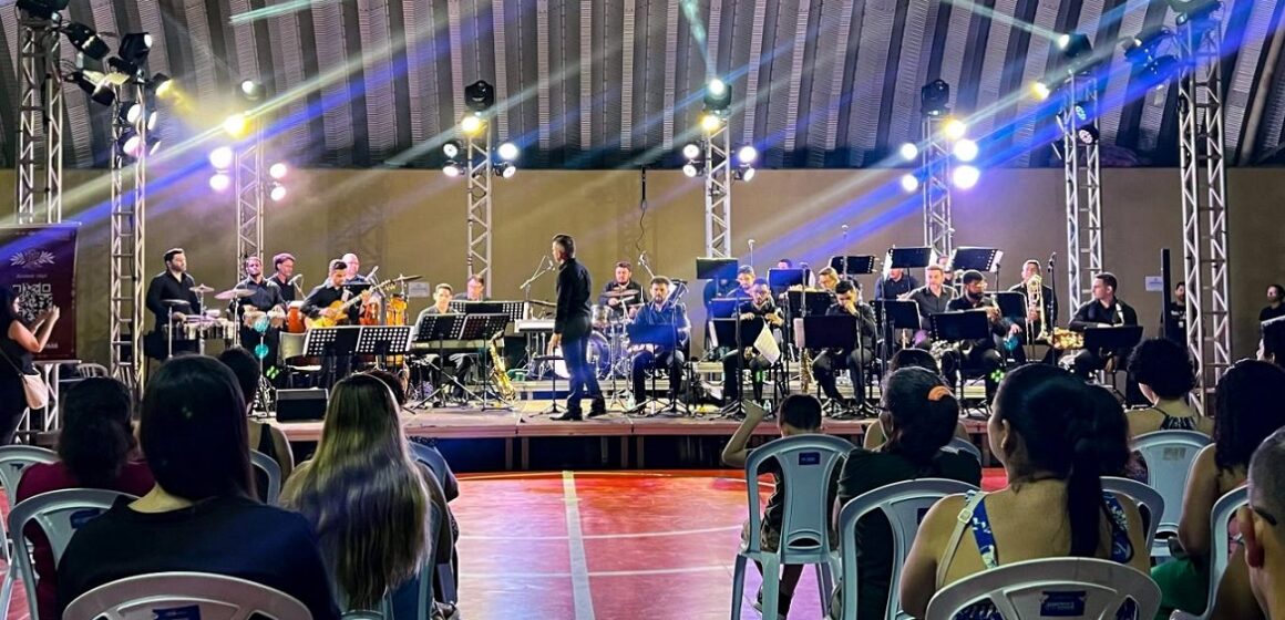 Amazônia Jazz Band faz concerto na Usina da Paz do Icuí-Guajará