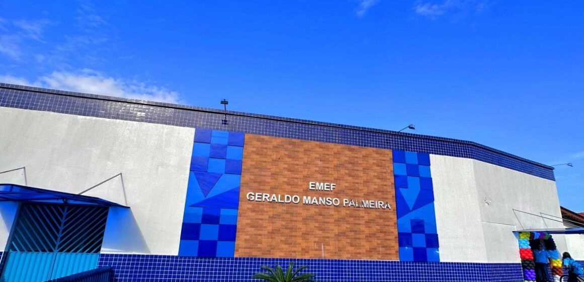 Escola Geraldo Manso Palmeira é reinaugurada em Ananindeua e entregue 100% revitalizada