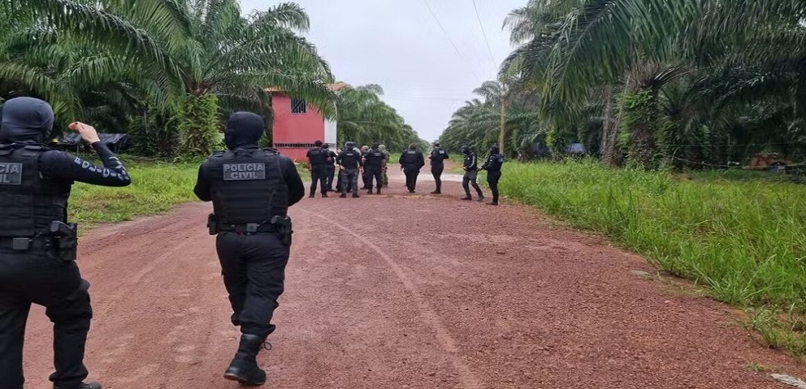 No Acará, operação policial encontra submetralhadora e prende indígena em flagrante