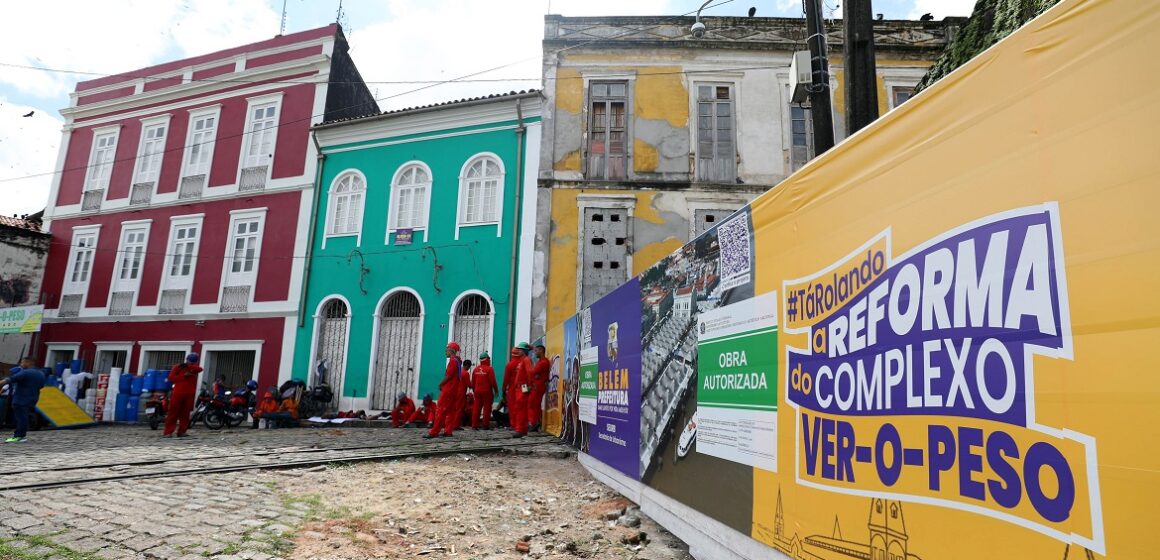 Prefeitura de Belém inicia a reforma do Complexo do Ver-o-Peso