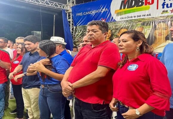 Dilvanda Faro participa de lançamento de candidatura em Concórdia do Pará