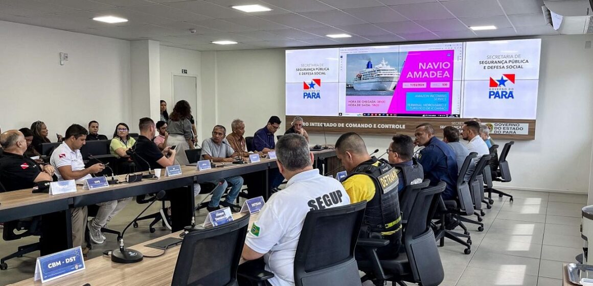 Governo do Pará prepara ações para temporada de cruzeiros