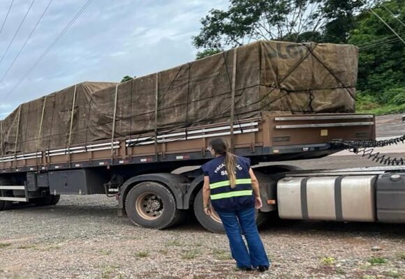 Em São João do Araguaia, 44 toneladas de sucata de cobre são apreendidas