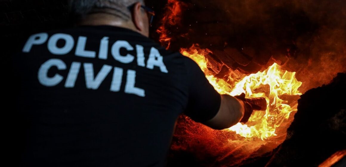 Polícia Civil incinera mais de 3 toneladas de drogas apreendidas na Operação ‘Guardião do Norte’