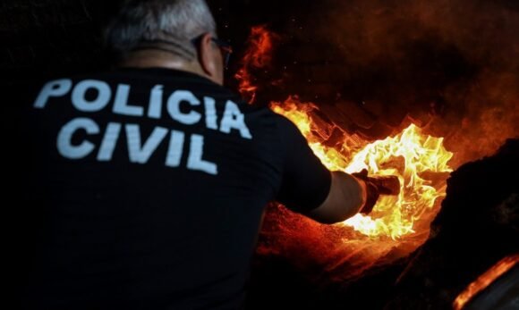 Polícia Civil incinera mais de 3 toneladas de drogas apreendidas na Operação ‘Guardião do Norte’