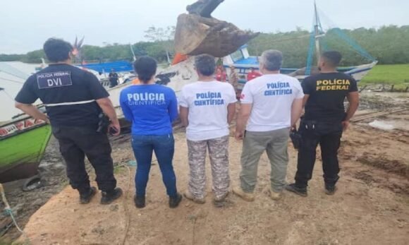 Interpol será acionada pela Polícia Federal para auxiliar na identificação dos 9 corpos encontrados em barco no Pará