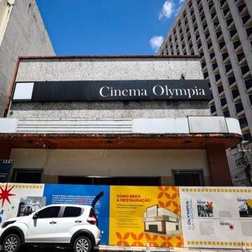 Cine Olympia celebra 112 anos e recebe obras de restauração