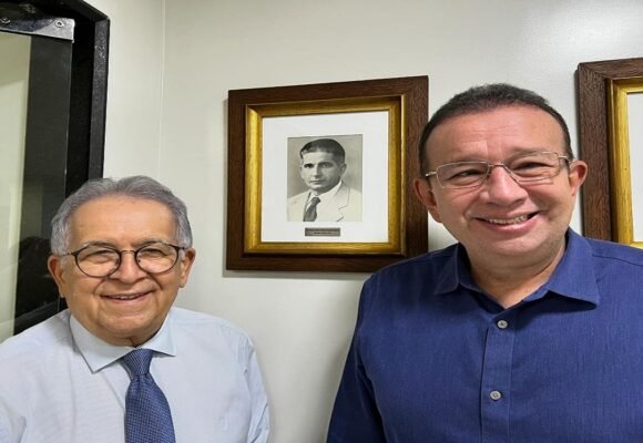 José Fernando recebe presidente da Federação do Comércio do Estado do Pará