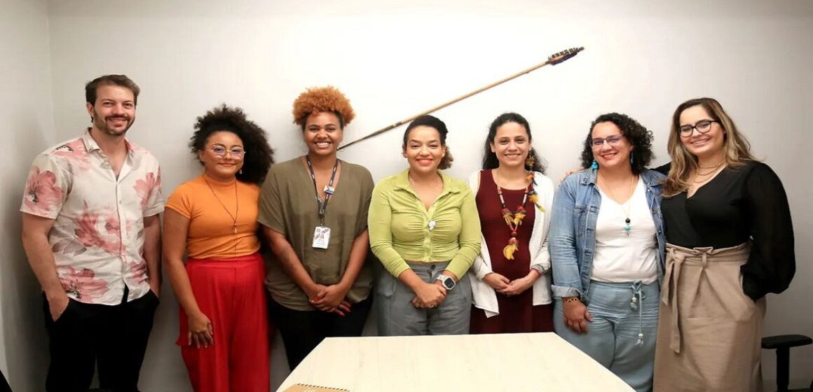 Lívia Duarte recebe representantes de secretarias dos direitos humanos