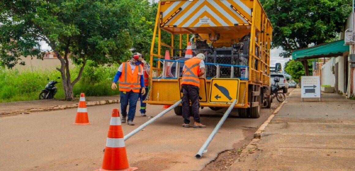 Prefeitura de Canaã dos Carajás conclui sinalização de novas vias que terão sentido único