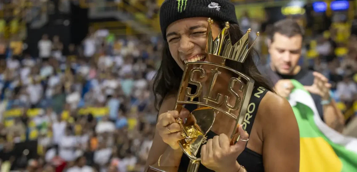 Rayssa Leal conquista etapa da Liga Mundial de Street Skate