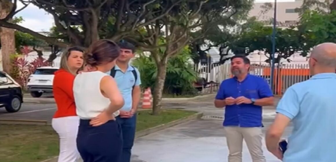 rub Rubens Magno recebe gerente do Airbnb