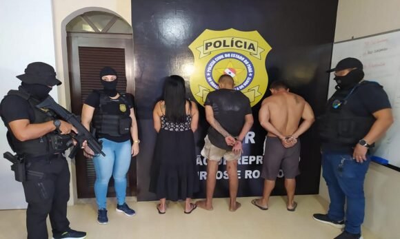 Polícia prende trio em Belém por roubo de armas de fogo contra empresa de segurança 