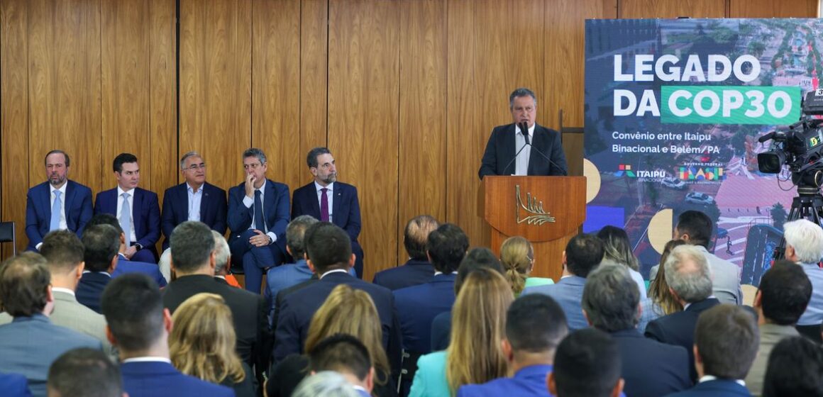 Itaipu, Governo do Pará e Prefeitura de Belém assinam convênios de infraestrutura de R$ 1,3 bilhão visando a COP 30