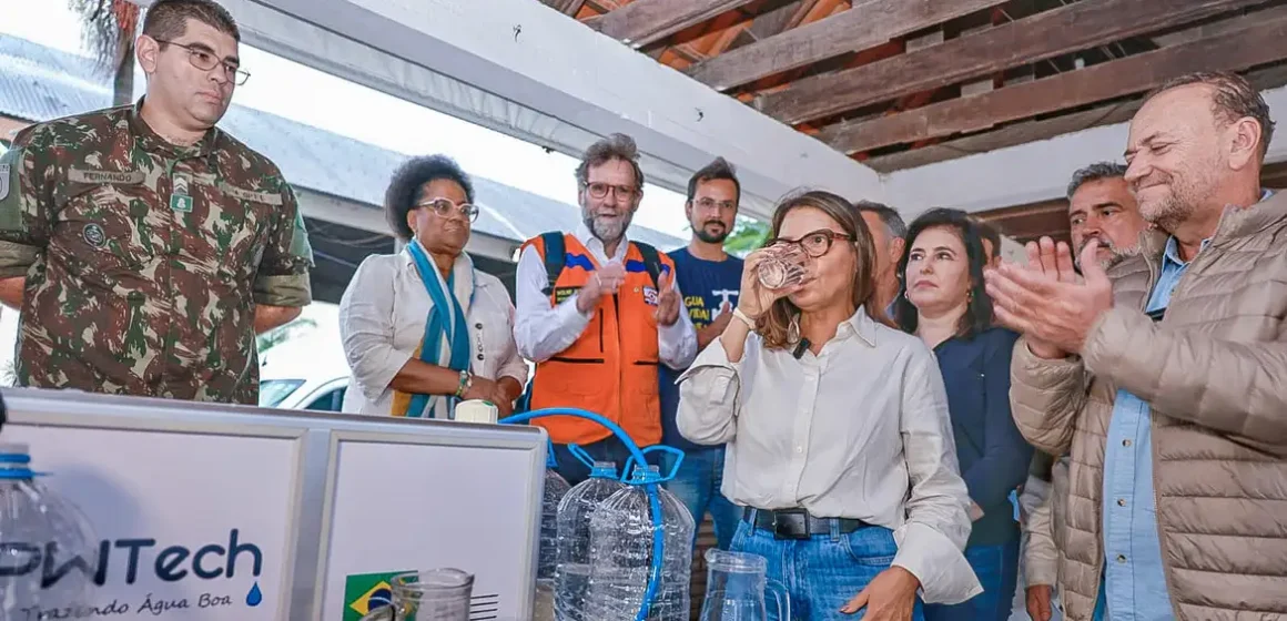 Governo federal envia ao Rio Grande do Sul 220 purificadores de água