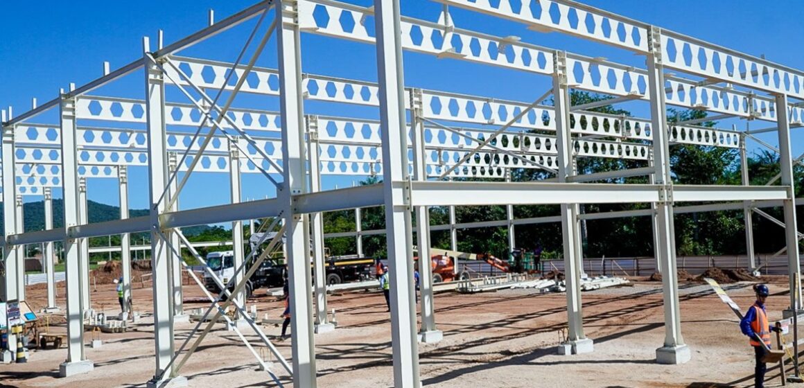 Obra da Usina da Paz em Redenção está na fase de fundação