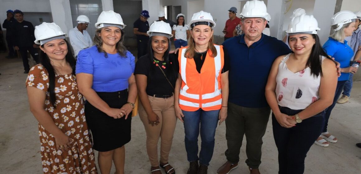 Hana Ghassan visita duas cidades canteiro de obras de unidades do programa Creches Por Todo o Pará