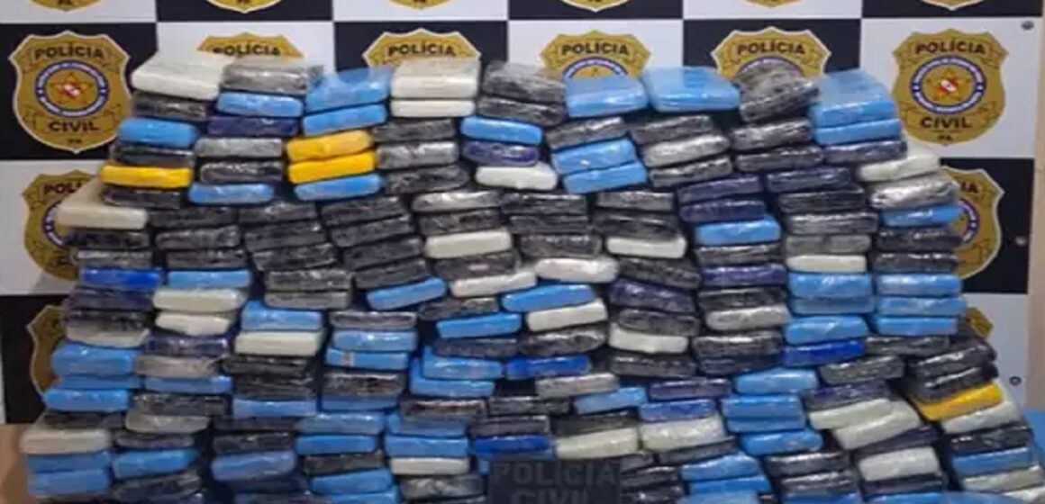 Em Tailândia, carga com 348 kg de cocaína é apreendida na PA-150