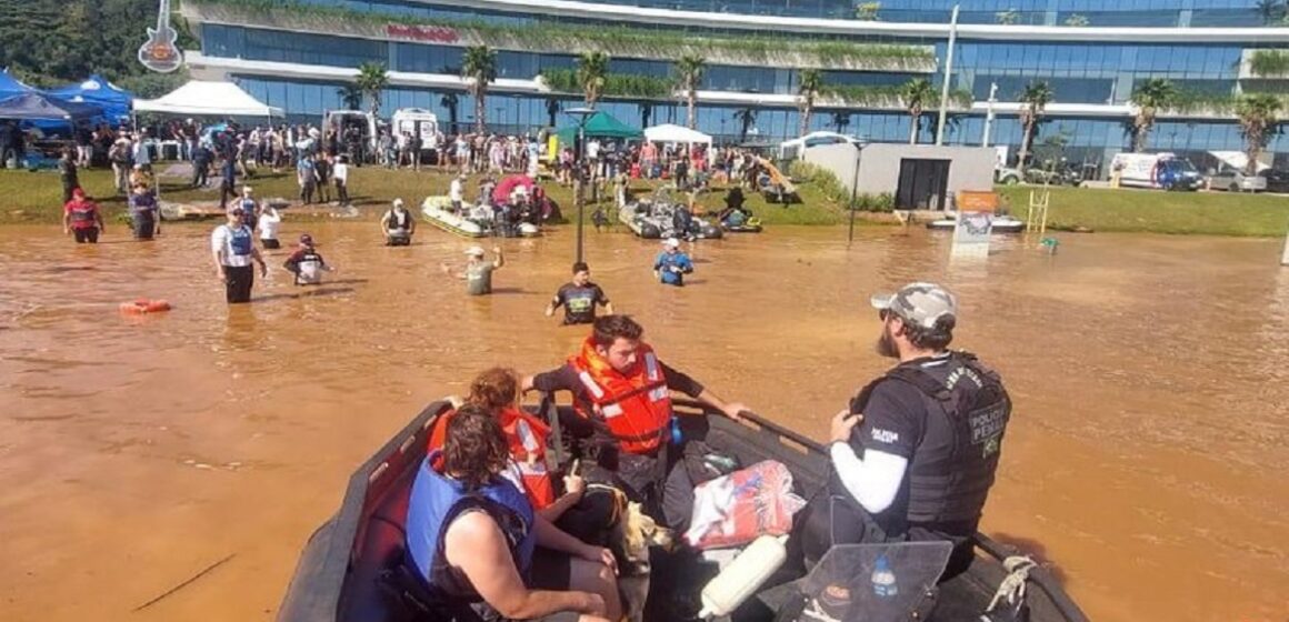 Previsão alerta para mais chuvas no Rio Grande do Sul