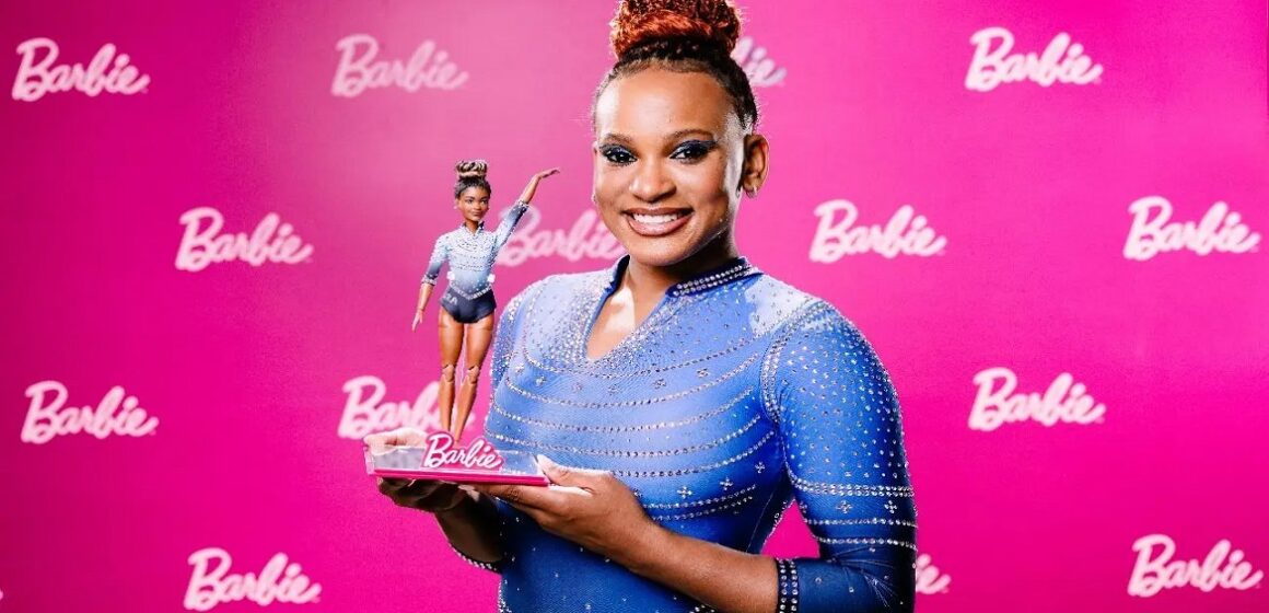 Brasileira Rebeca Andrade ganha versão própria da Barbie