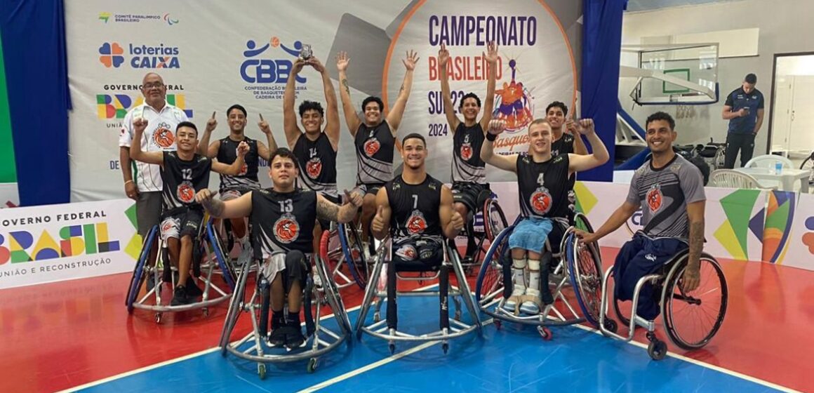 Atletas do Bolsa Talento ficam em 5º lugar no no Campeonato Brasileiro de Cadeira de Rodas sub-23