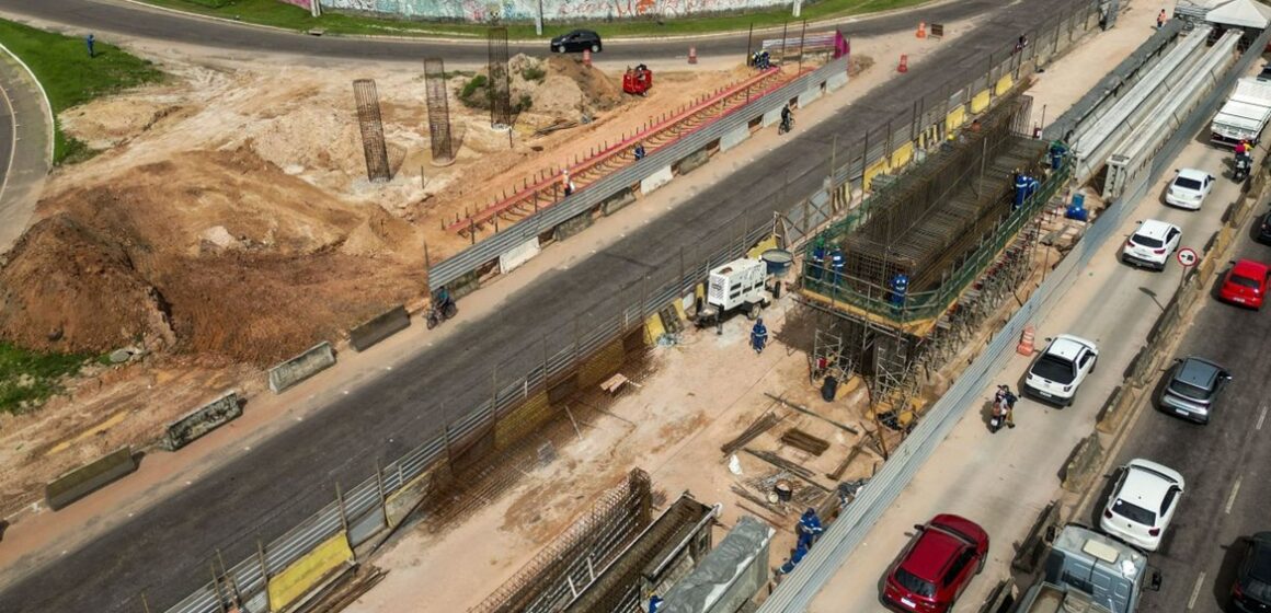 Obras para melhoria da mobilidade avançam na Região Metropolitana de Belém
