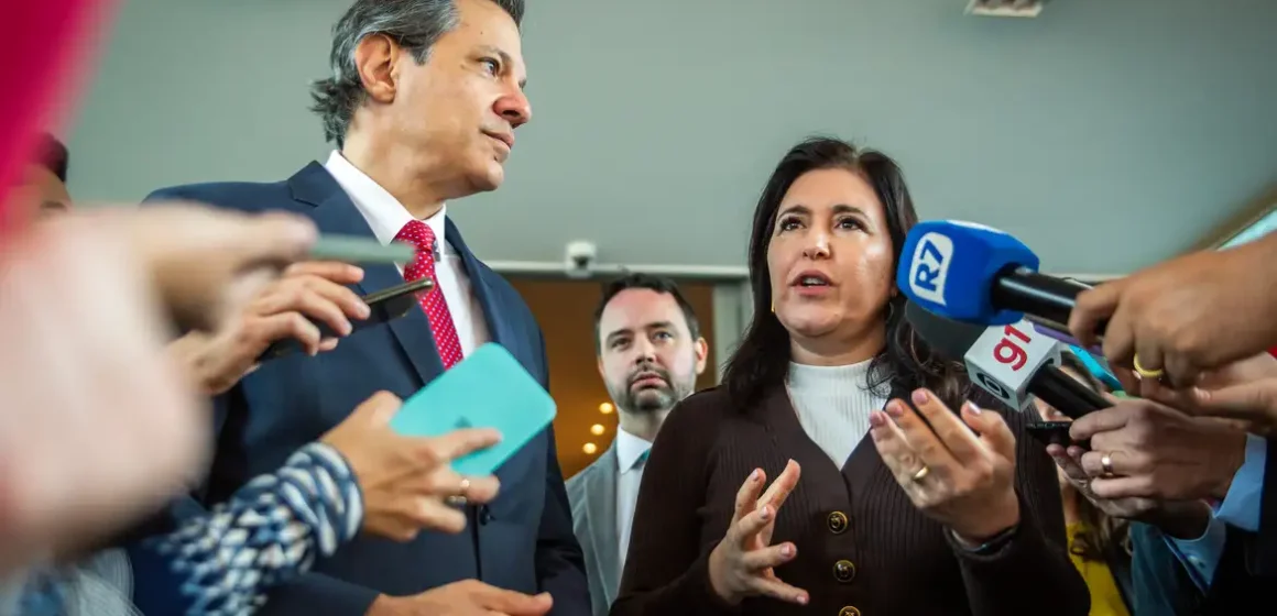 Haddad e Tebet relatam preocupação de Lula com alta de subsídios