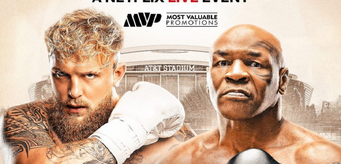 Data do duelo entre Mike Tyson e Jake Paul é divulgada