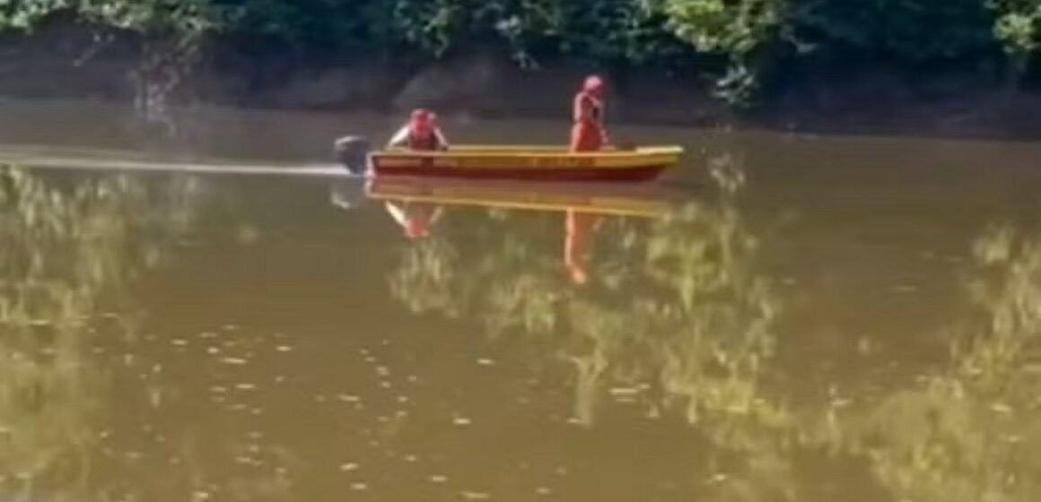 Bombeiros encontram em rio de Parauapebas o corpo de lutador de MMA arrastado por correnteza