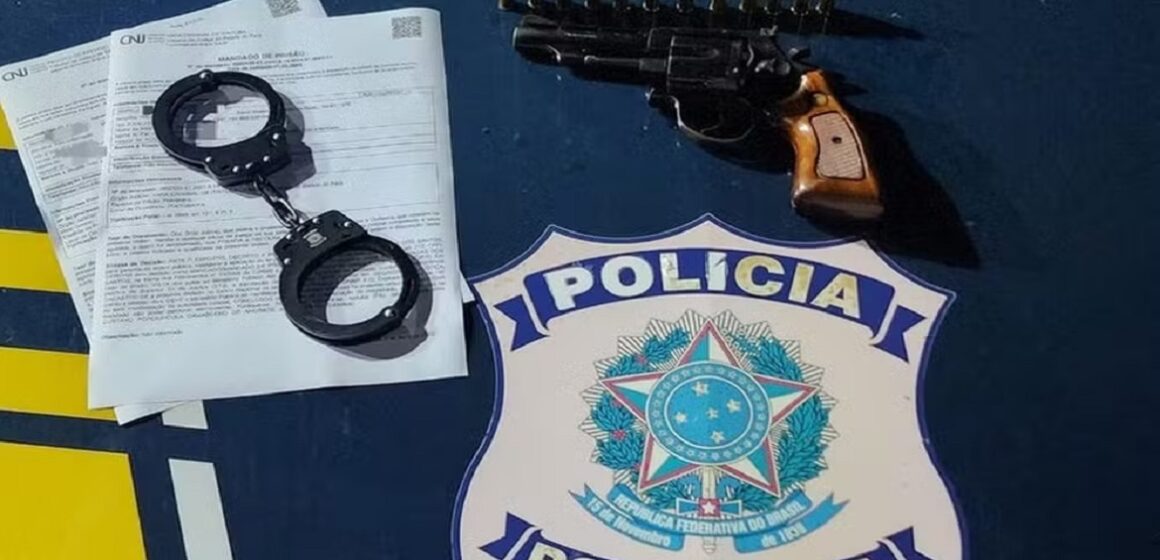 Polícia Rodoviária Federal prende homem foragido em Santa Maria do Pará usando identidade falsa
