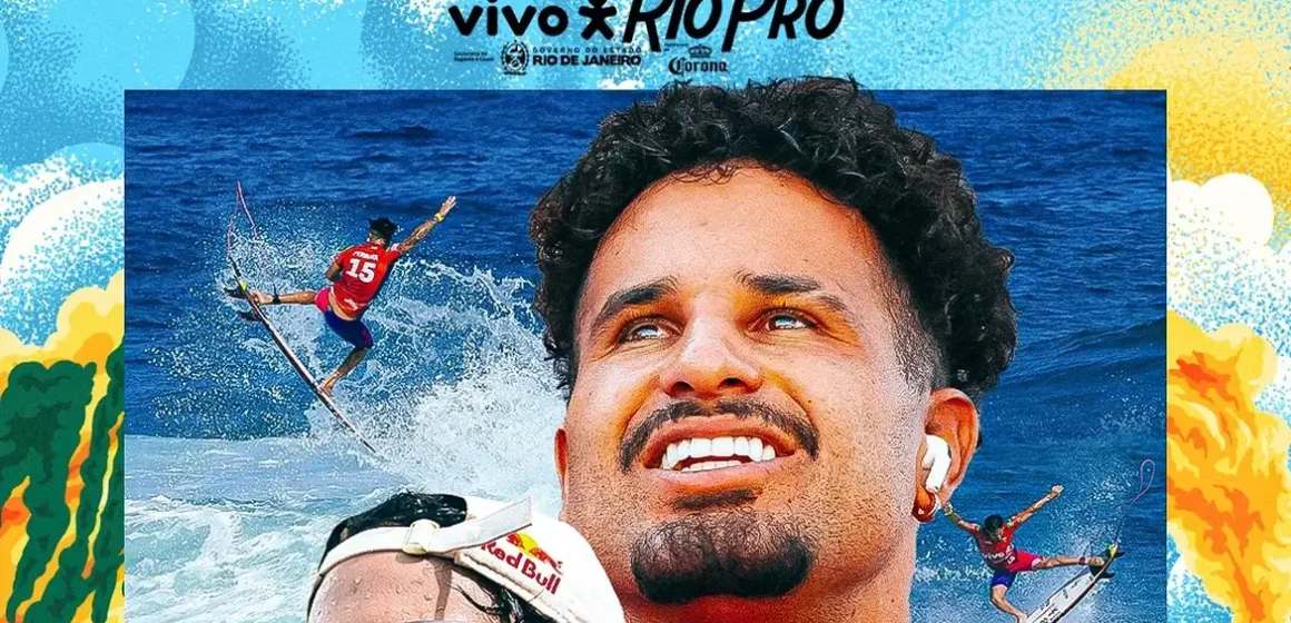 Ítalo Ferreira é campeão de surfe em Saquarema e entra no top 5 da WSL