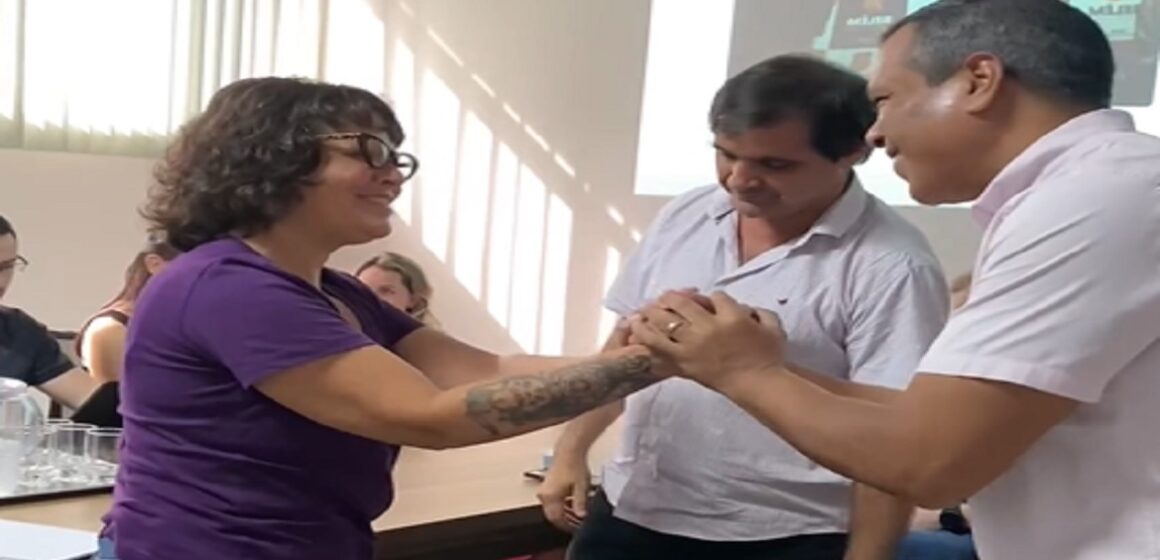 lelio Lélio Costa reúne com a Itaipu Binacional