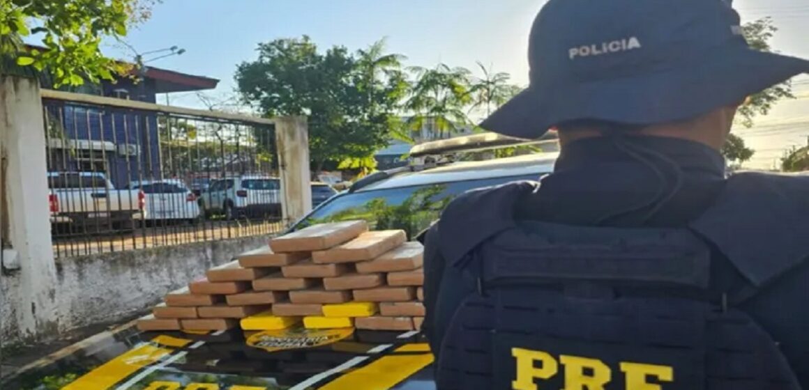 Em Altamira, PRF apreende 30,5 kg de cocaína