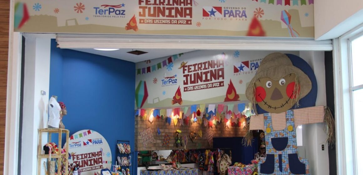 Usina da Paz Bengui realiza Feirinha Junina em Shopping de Belém