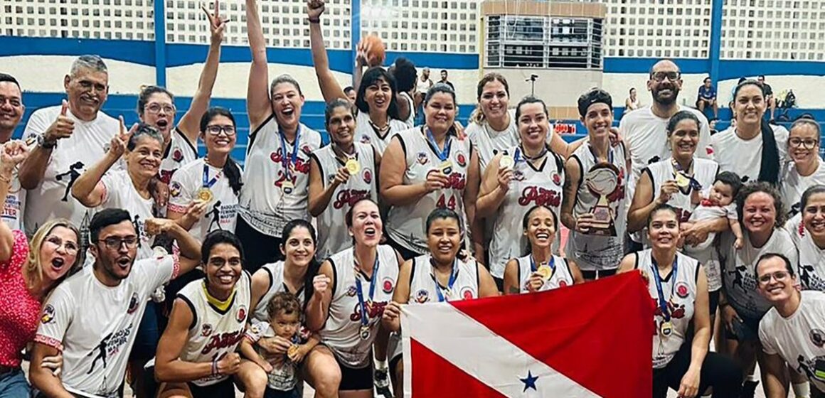 Equipe feminina de Basquete Master conquista o ouro em Salvador (BA)