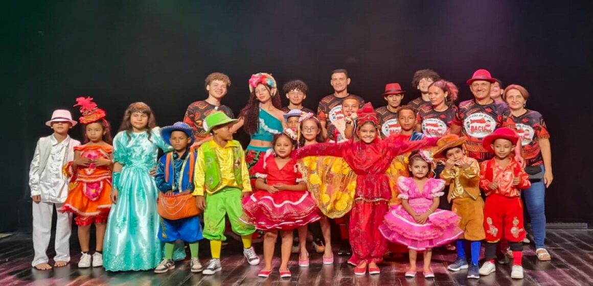 Iniciam as apresentações dos Pássaros e Cordões Juninos no ‘Waldemar Henrique’