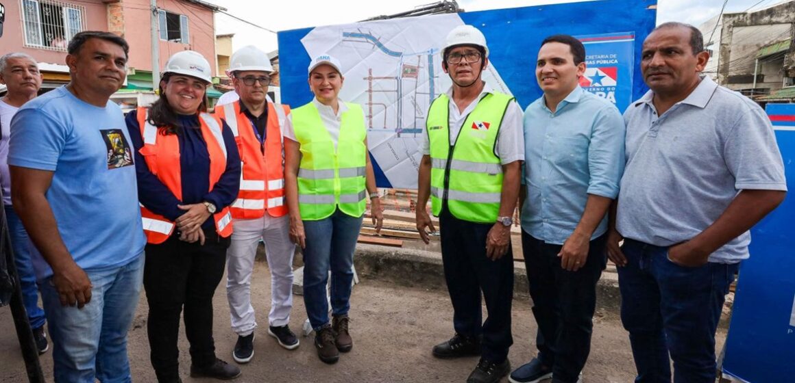 Vice-governadora acompanha avanço das obras de macrodrenagem do canal da Timbó