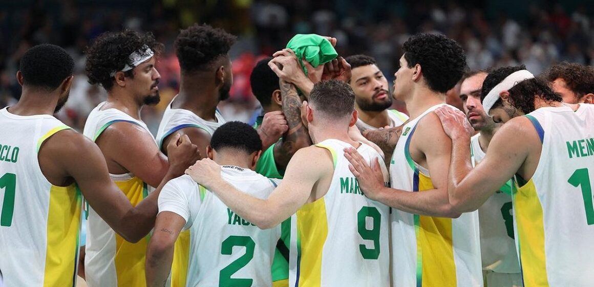 Brasil perde pra Alemanha no basquete em Paris