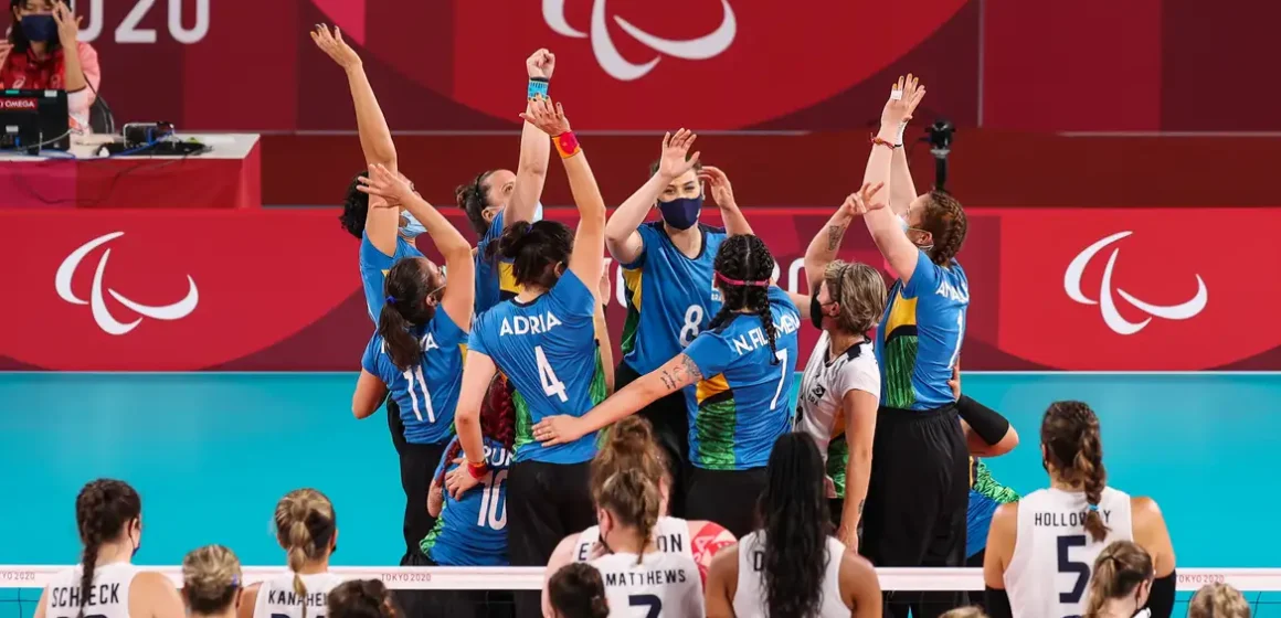 Paralimpíada: Brasil conhece caminho na 1ª fase do vôlei sentado